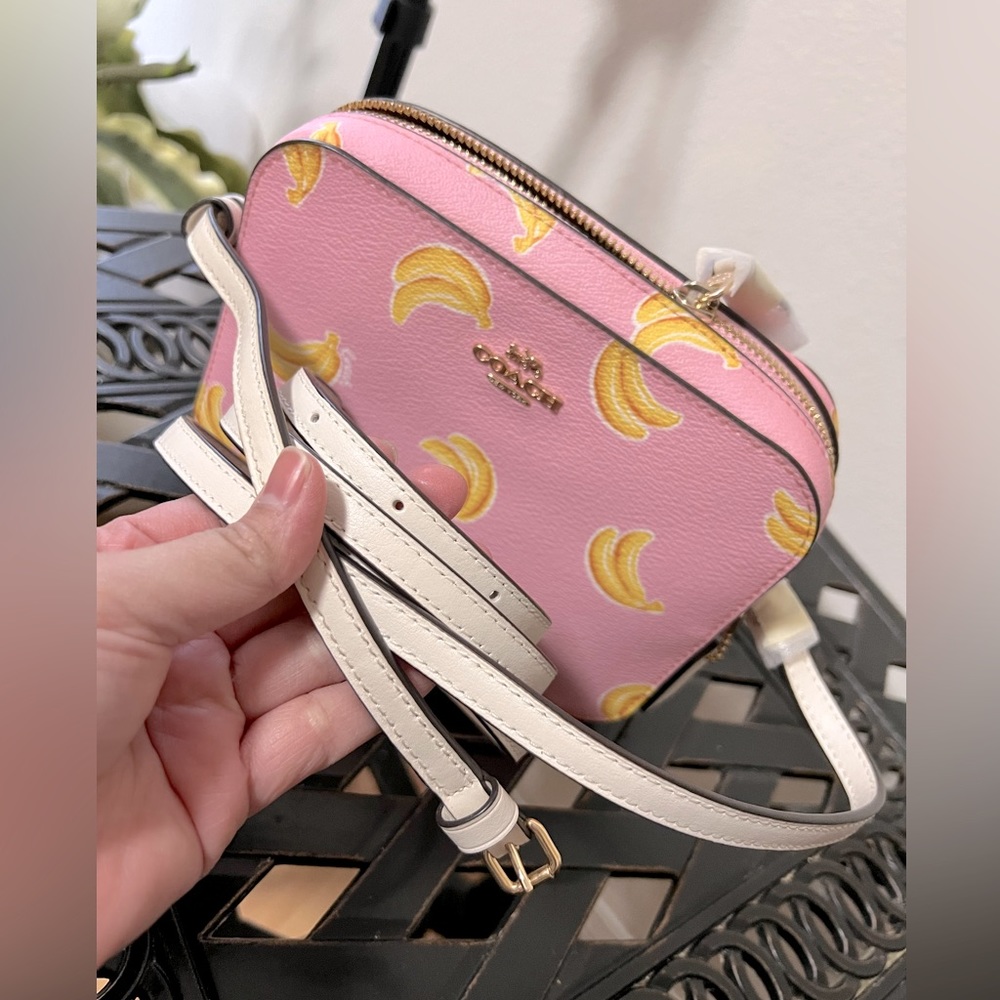 NWT Coach Banana Camera Crossbody Bag - Picture 8 of 10